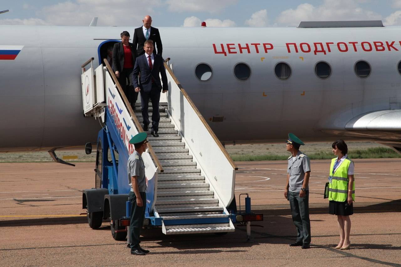 Экипаж «Союз МС-09» прибыл на Байконур