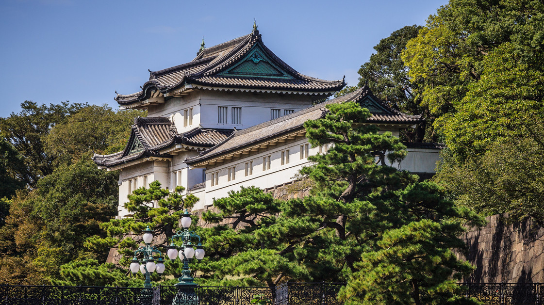 Императорский дворец в Японии
