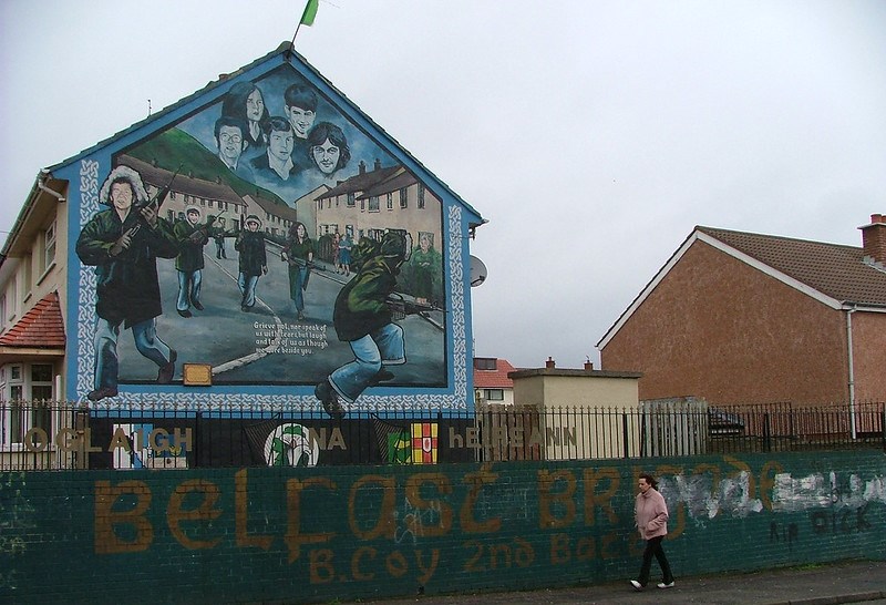 Фреска республиканцев. Северная Ирландия