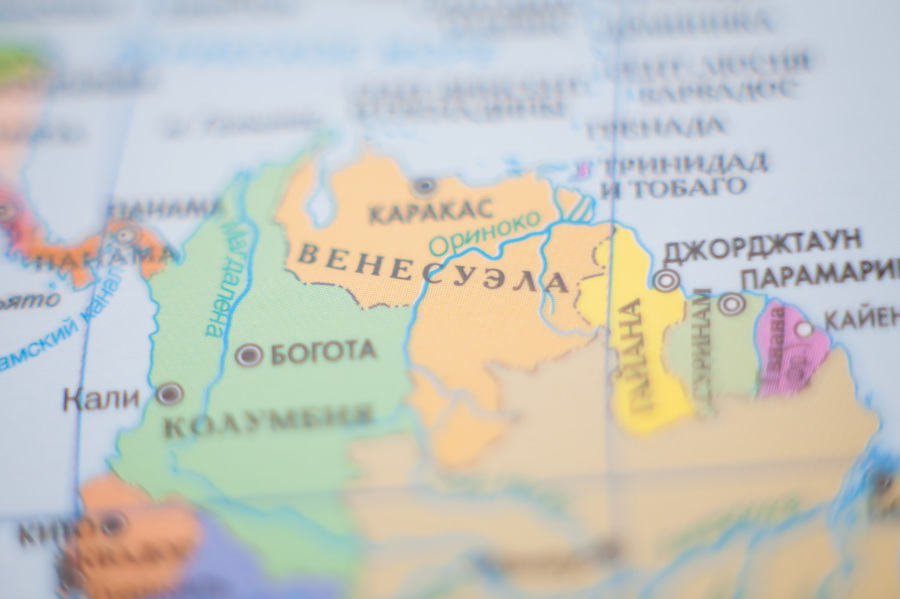 Венесуэла. Карта. [ИА Красная Весна]