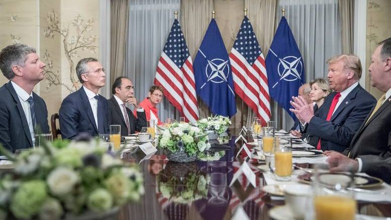 Дональд Трамп посетил саммит НАТО в Брюсселе. 2018