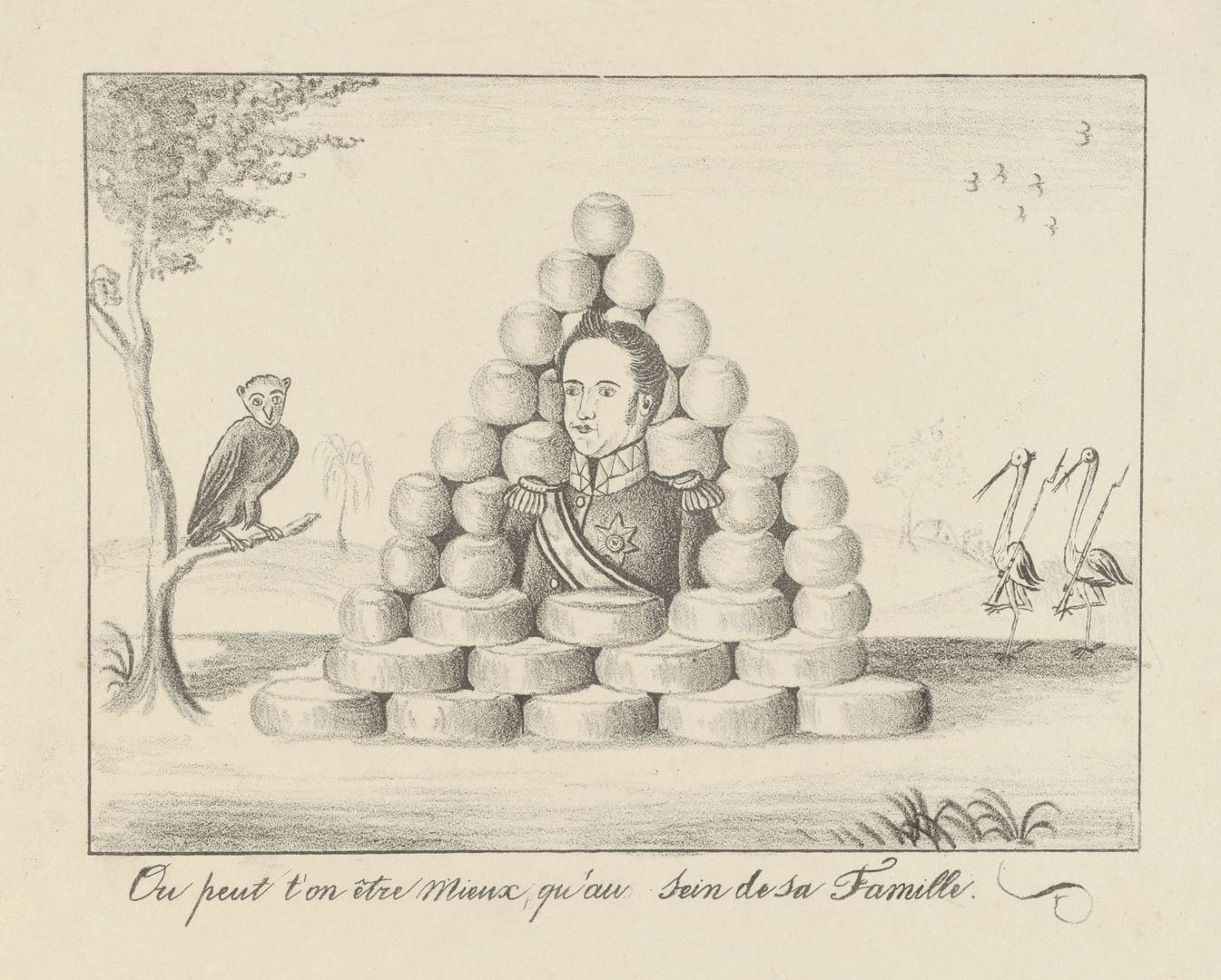Король в сыре. 1830