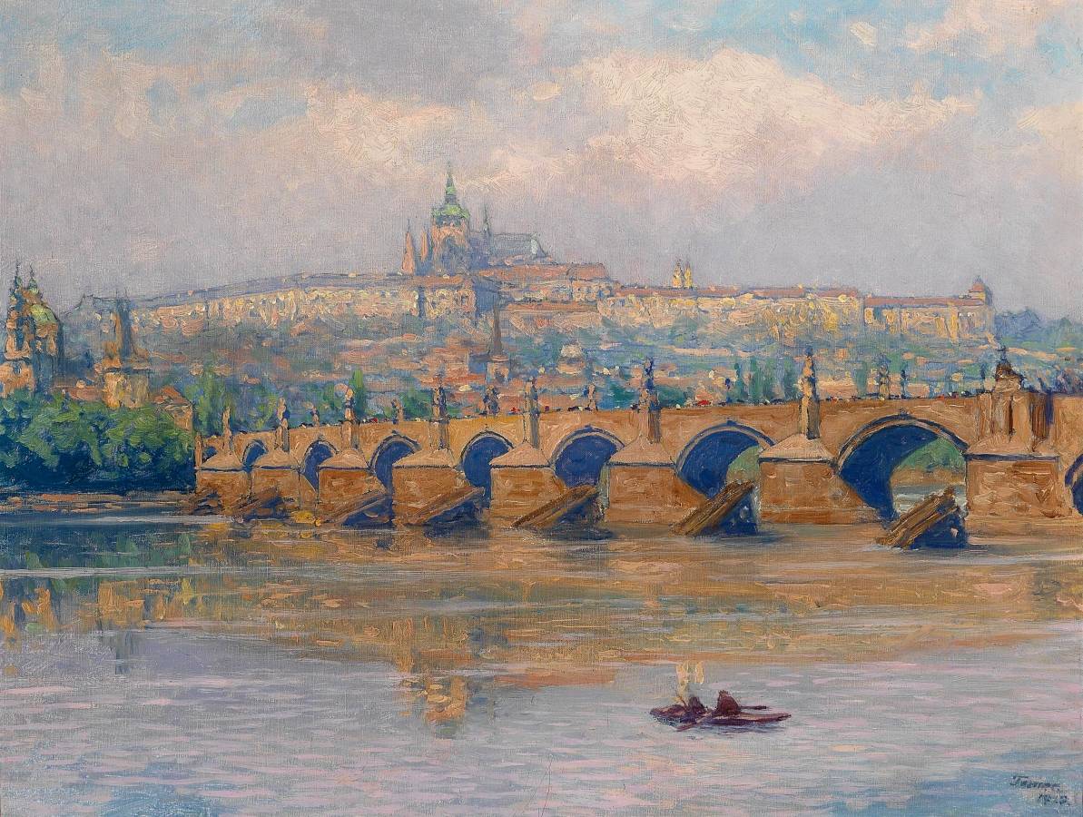 Генрих Томек. Прага. 1913