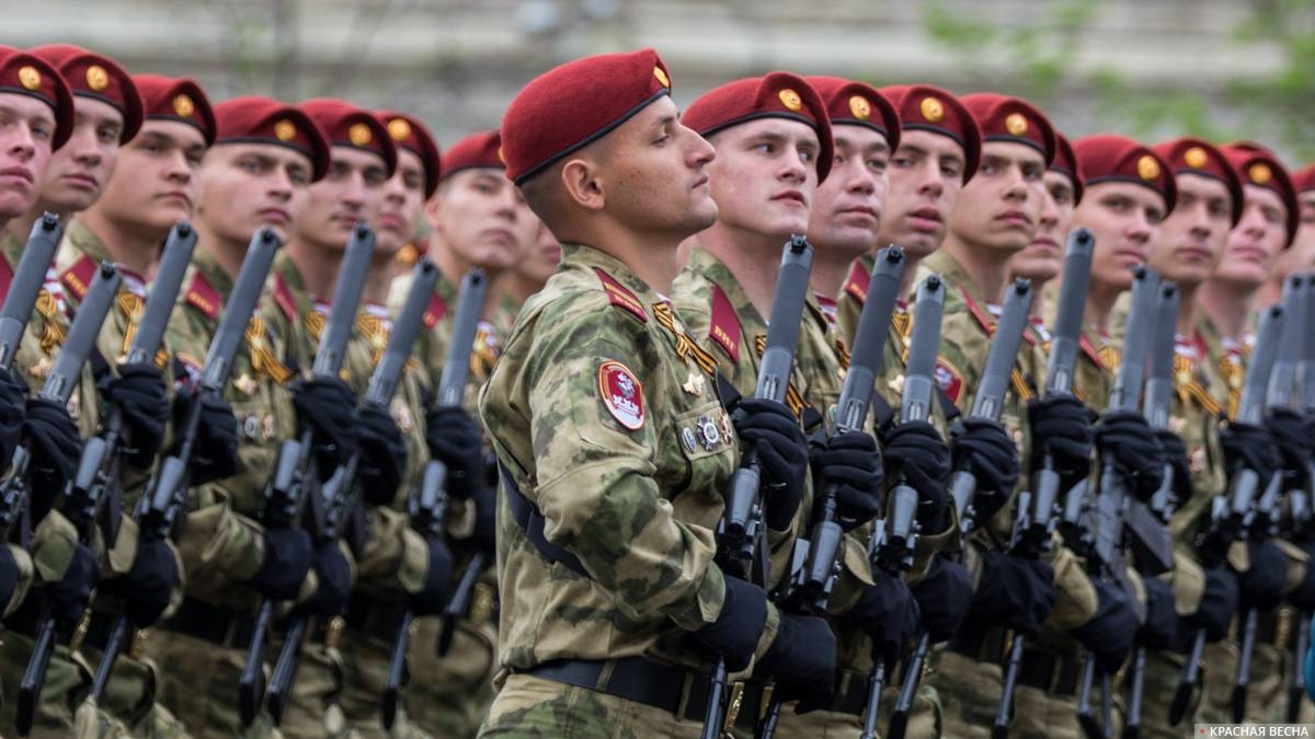 Репетиция парада Победы в Москве в 2018 году