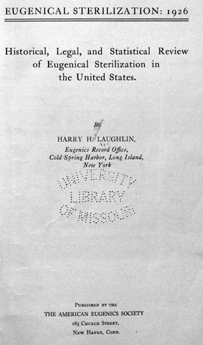 Американский евгенический закон 1926 года