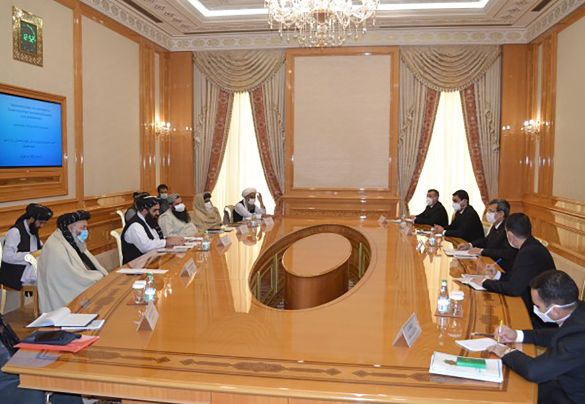 Переговоры афганской делегации в Ашхабаде