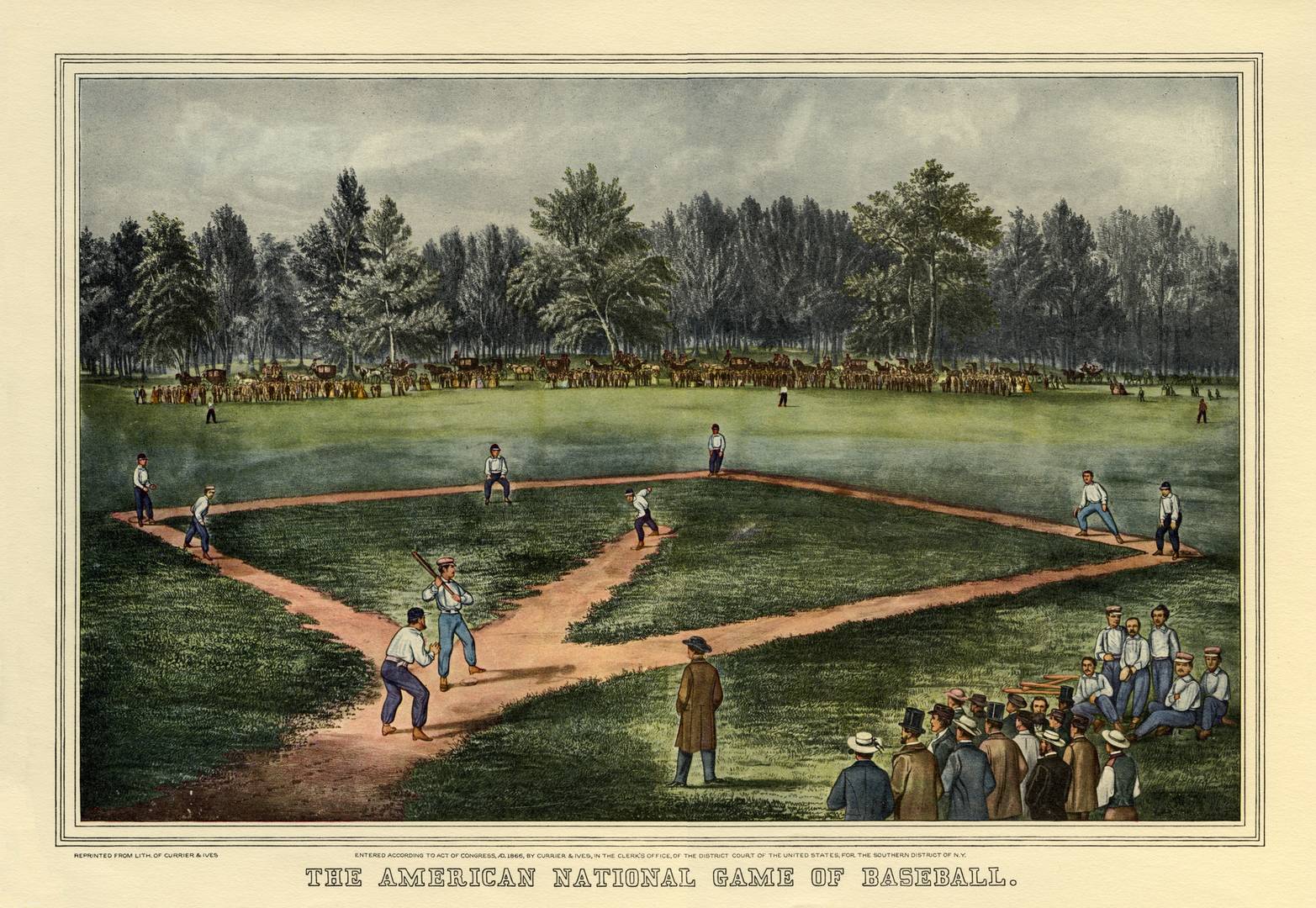 Бейсбол — американская национальная игра