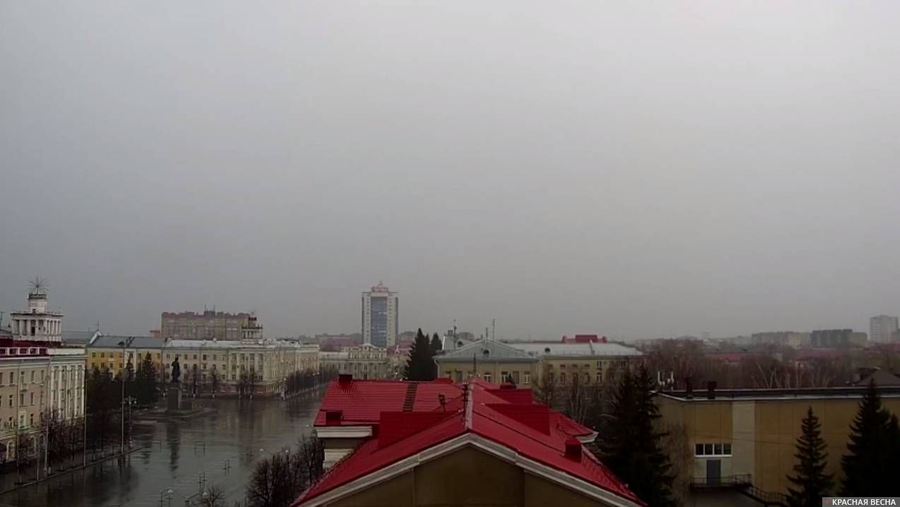 Курган. Тот же вид без урагана.