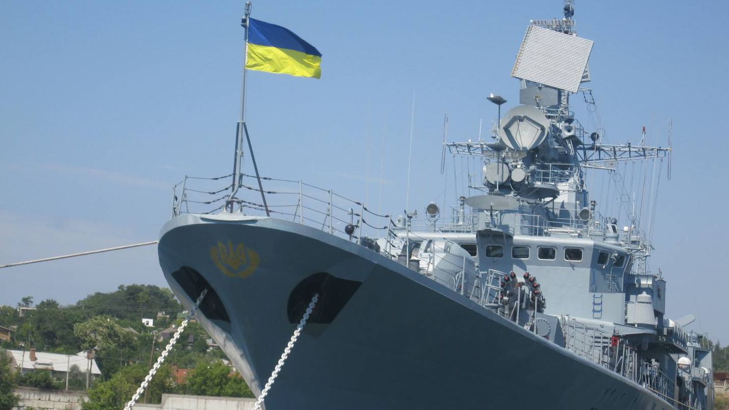 Флагман ВМС Украины 