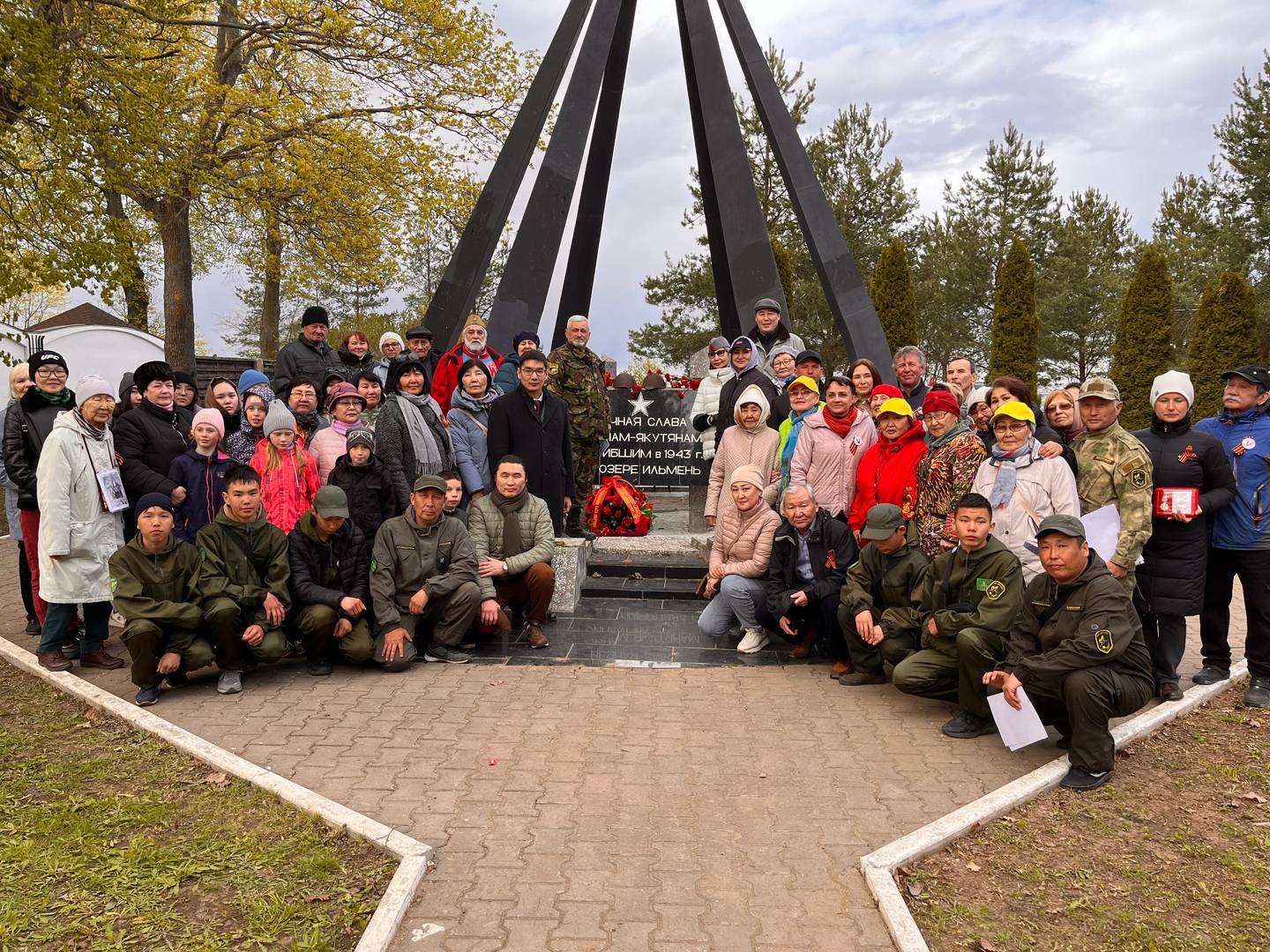 Мемориал воинам из Якутии