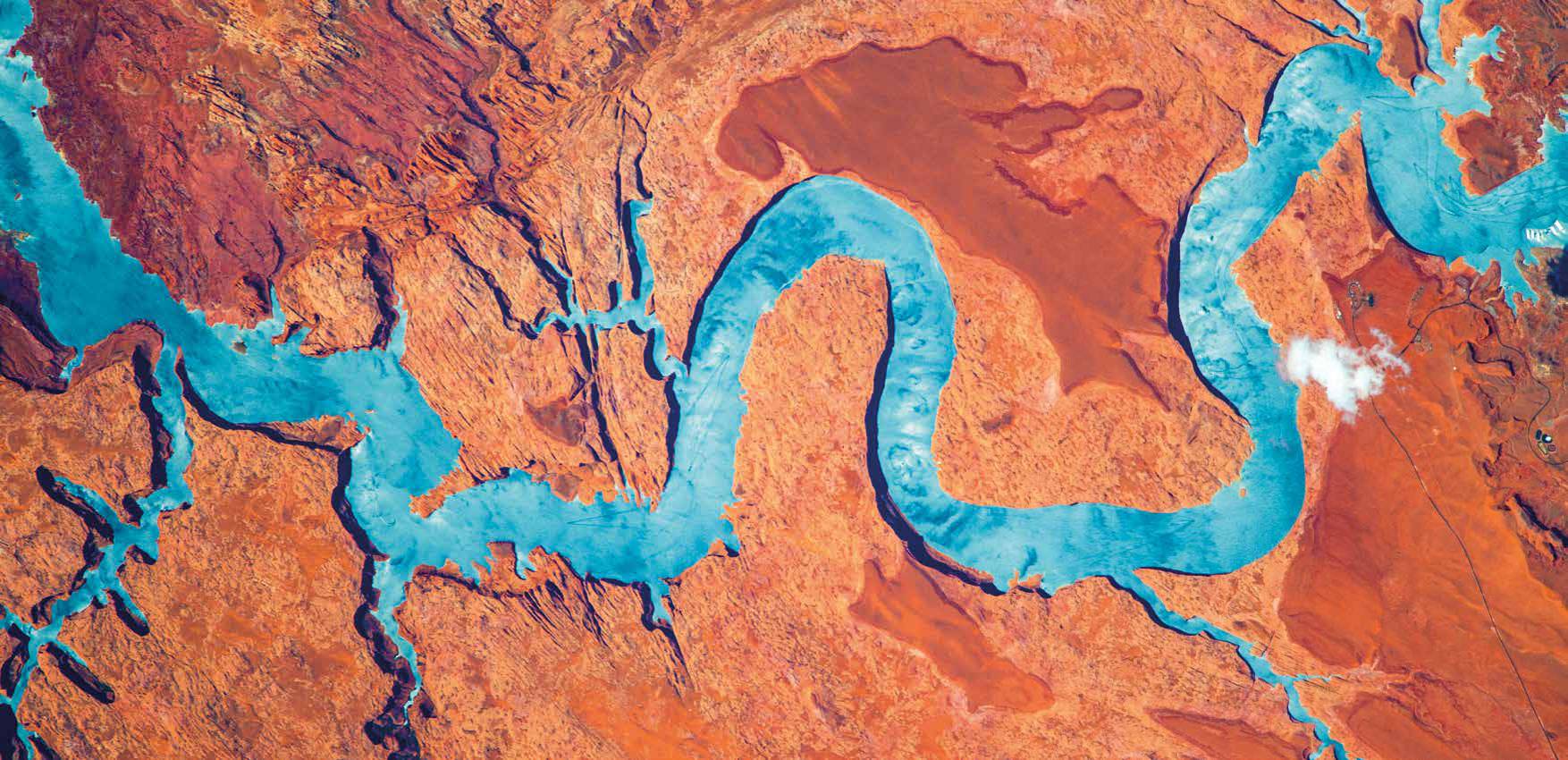 Река Колорадо Глен-Каньон, США - фото Сергея Рязанского