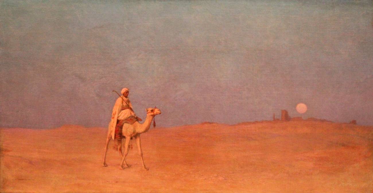 Бакалович Степан. Бедуин в пустыне. 1905