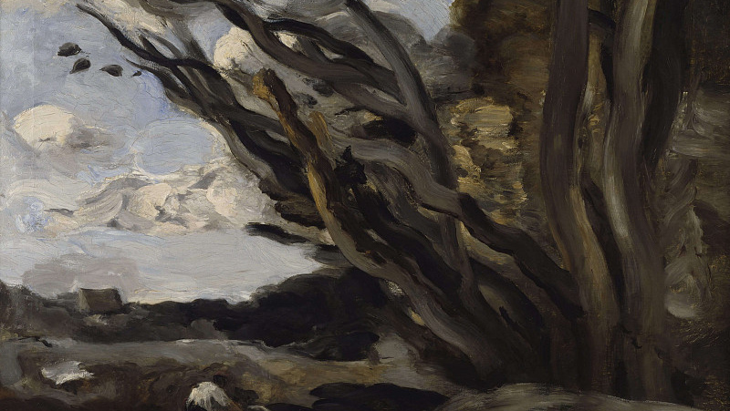 Жан-Батист-Камиль Коро. Взрыв. XIX век