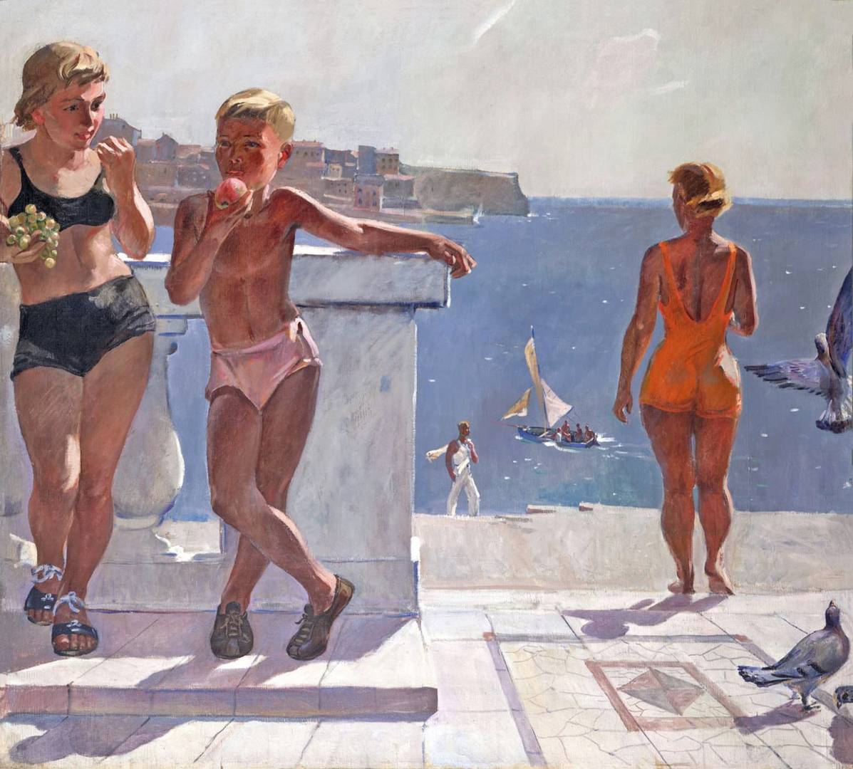 Александр Дейнека. В Севастополе. 1953