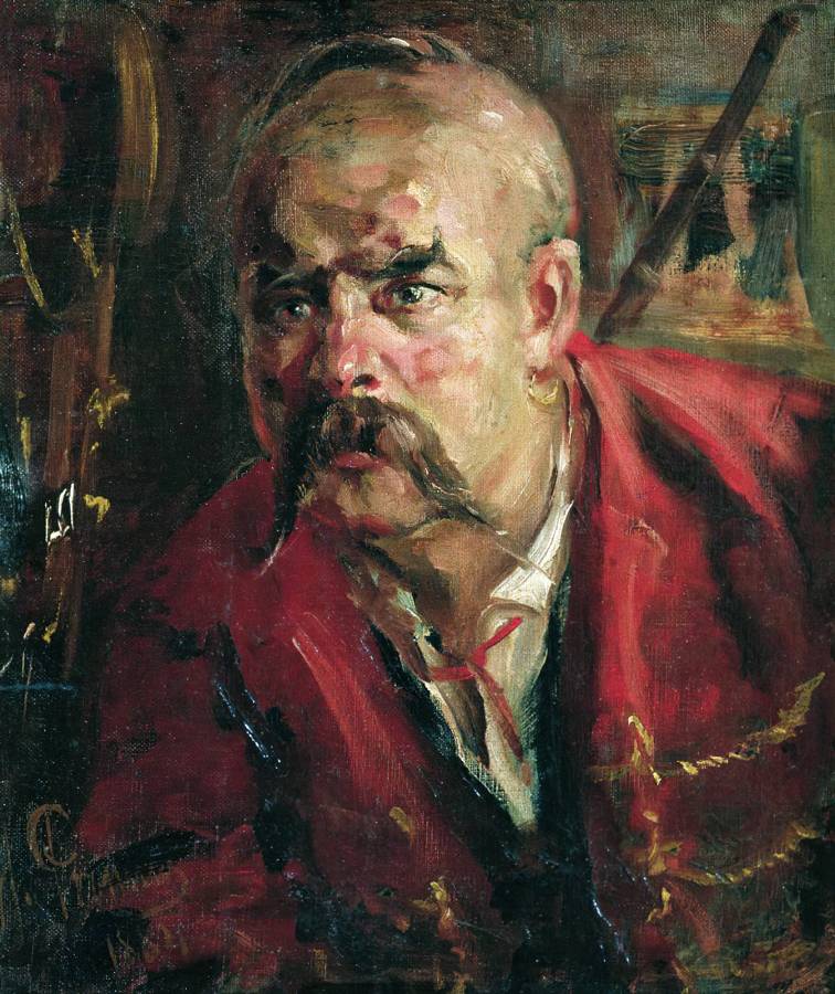 Илья Репин. Запорожец. 1884