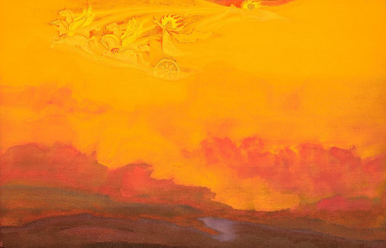 Николай Рерих. Илья Пророк. 1931