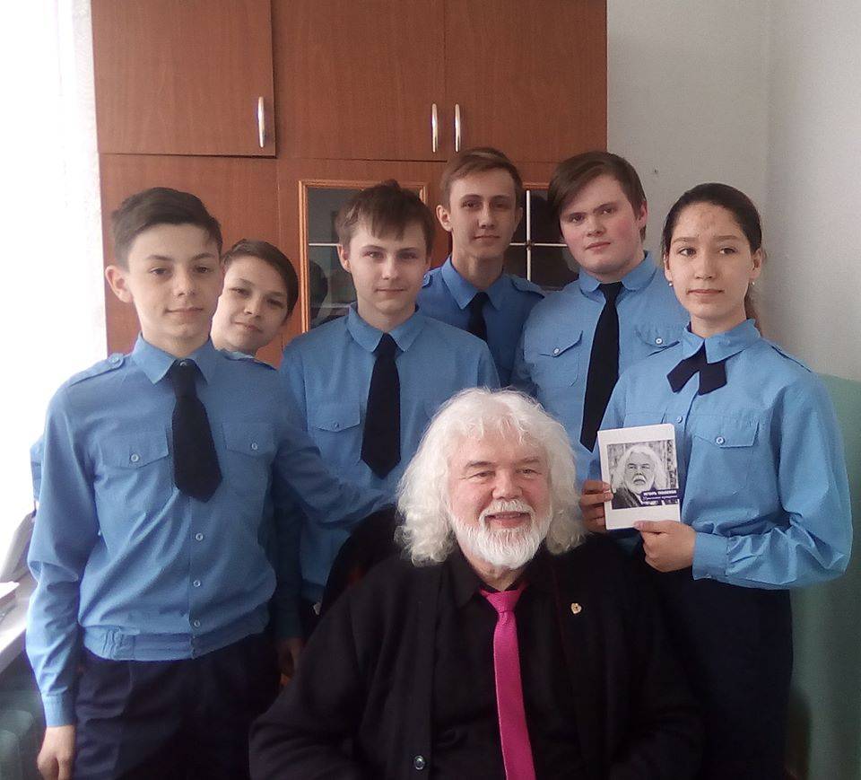 Встреча Игоря Тюленева с учащимися