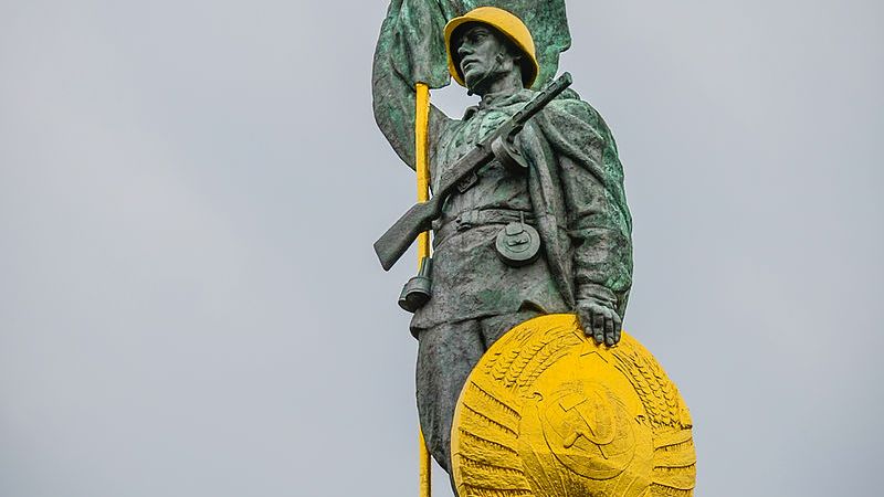 Памятник советскому воину-освободителю. Фрагмент. Вена. Австрия