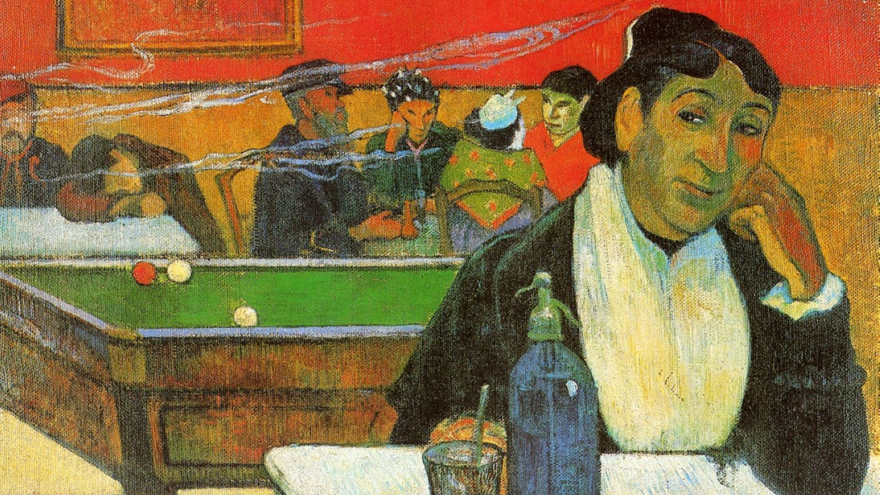Винсент ВанГог. Ночное кафе в Арле (Мадам Жину). 1888