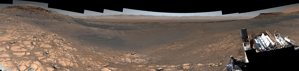 В период с 24 ноября по 1 декабря 2019 года марсоход Curiosity НАСА запечатлел панораму марсианской поверхности с самым высоким разрешением