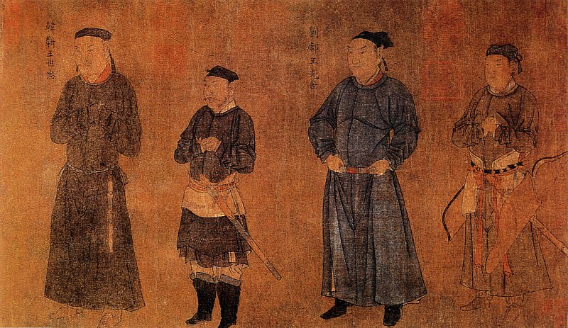 Средневековый китайский художник Лю Суннян. Крестьяне