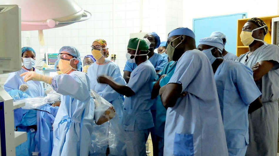 Медицинские учения в Африке