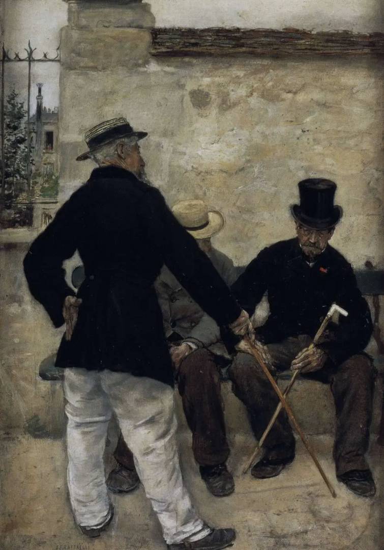 Жан-Франсуа Рафаэлли. Разговоры об оружии и политике. 1884
