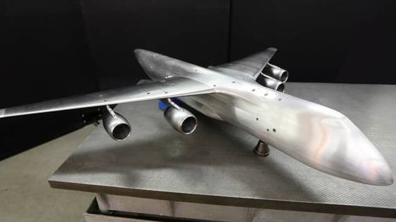 Аэродинамическая модель самолета «Слон» в конфигурации без оперения