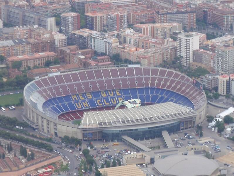 Camp Nou aerial