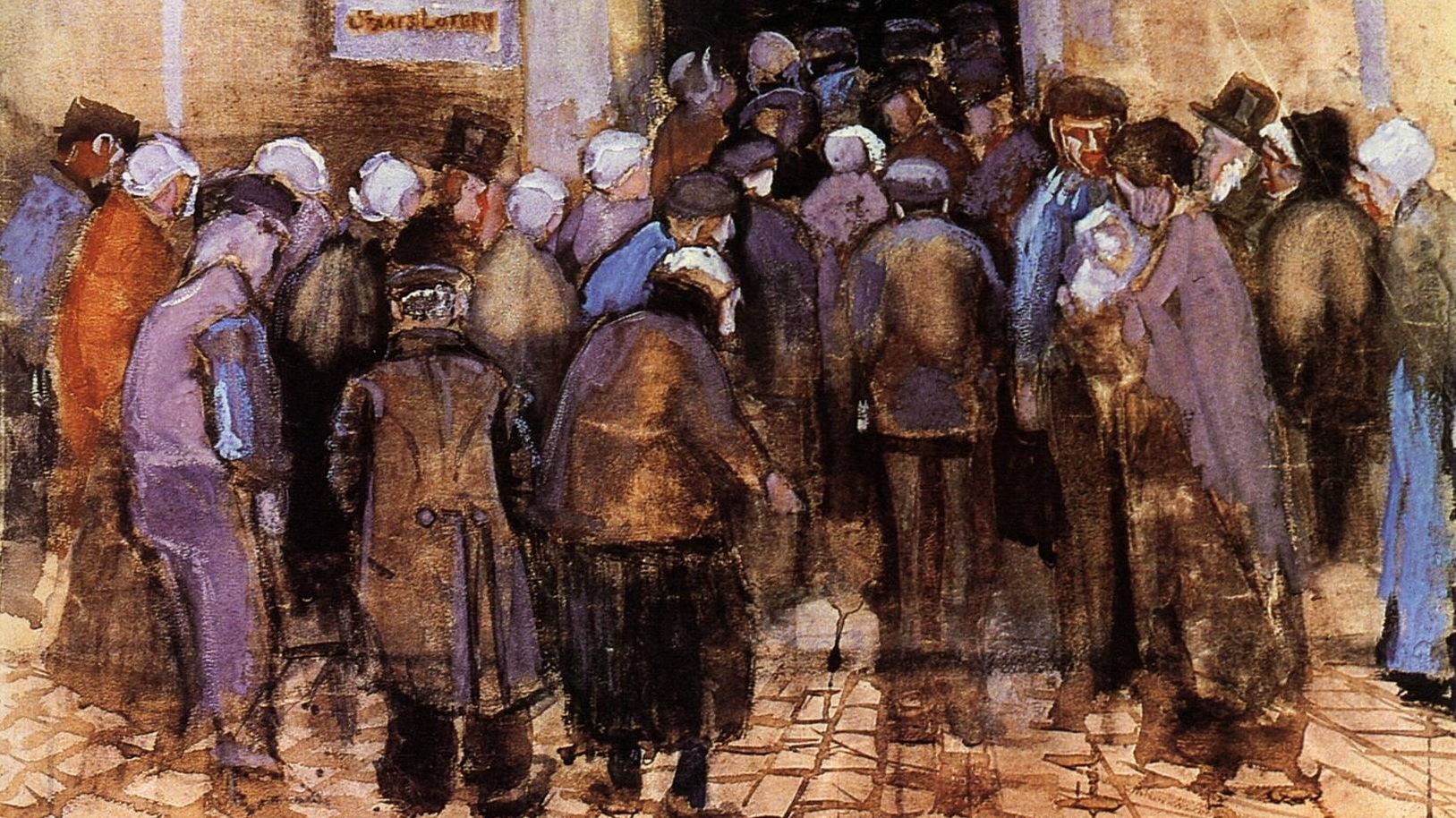 Винсент Ван Гог. Бедняки и деньги. 1882