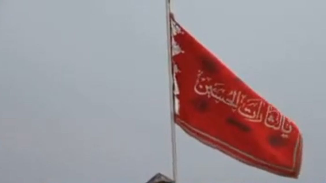 Красный флаг мести подняли над мечетью Джамкаран