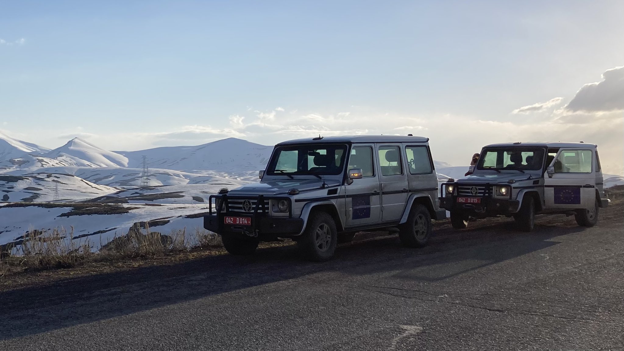 Мониторинговая миссия ЕС на границе Армении и Азербайджана, 14 октября 2022 года