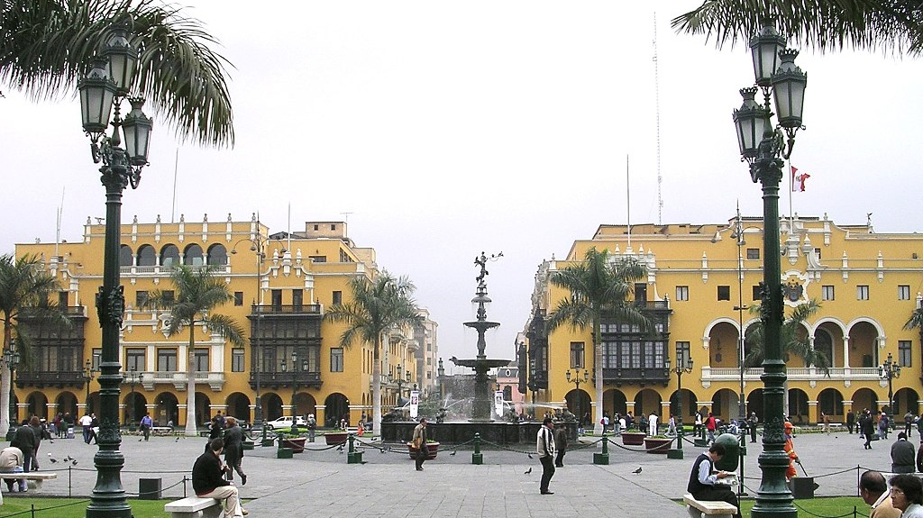 Площадь Оружия. Лима, Перу