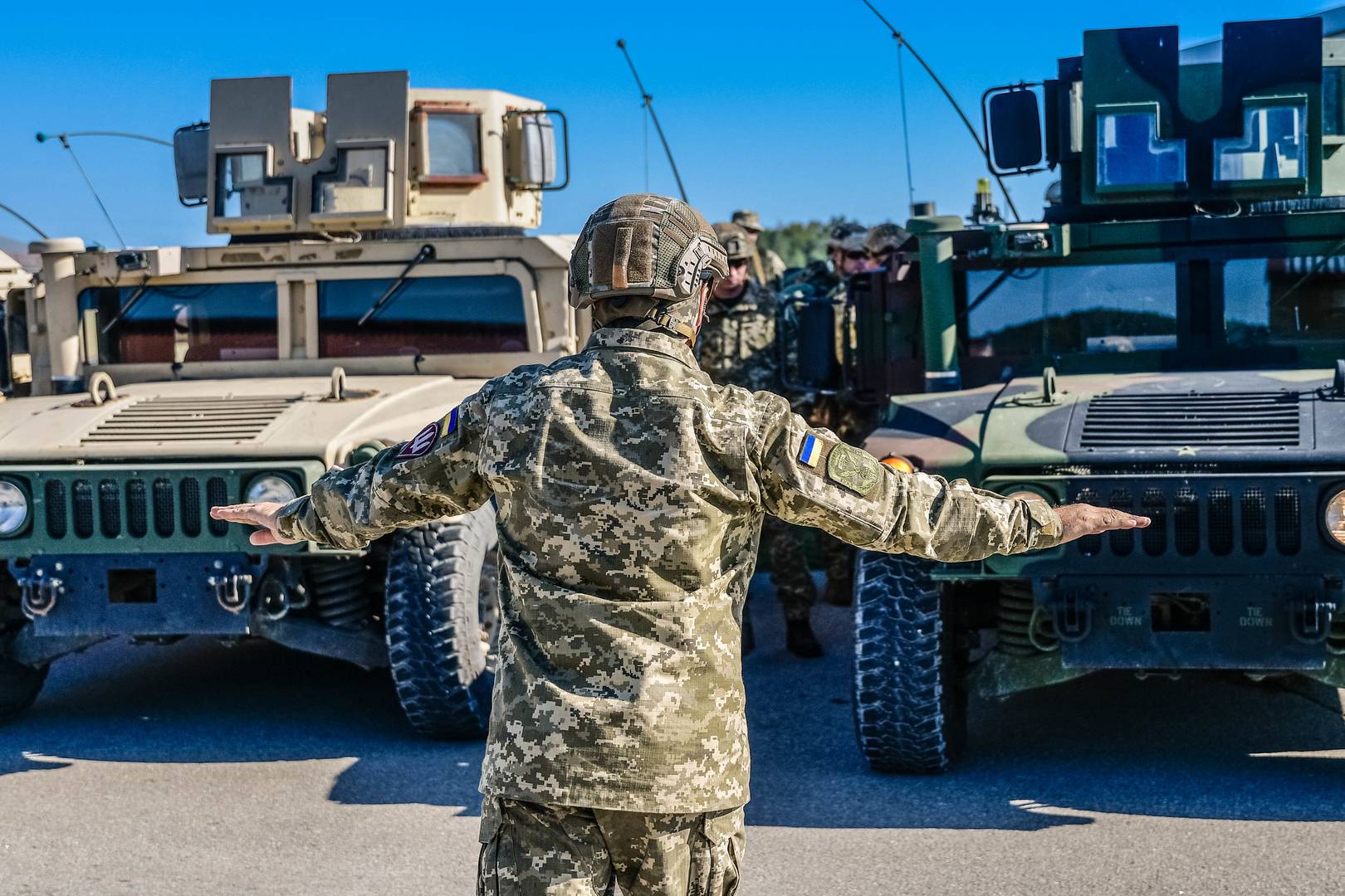 Украинские военные