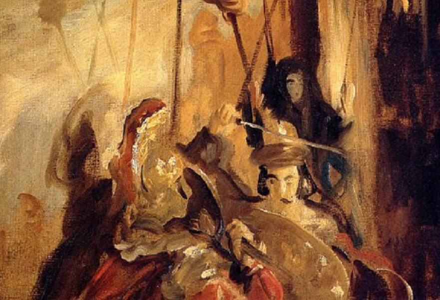 Джон Сингер Сарджент. Марионетки (фрагмент). 1903