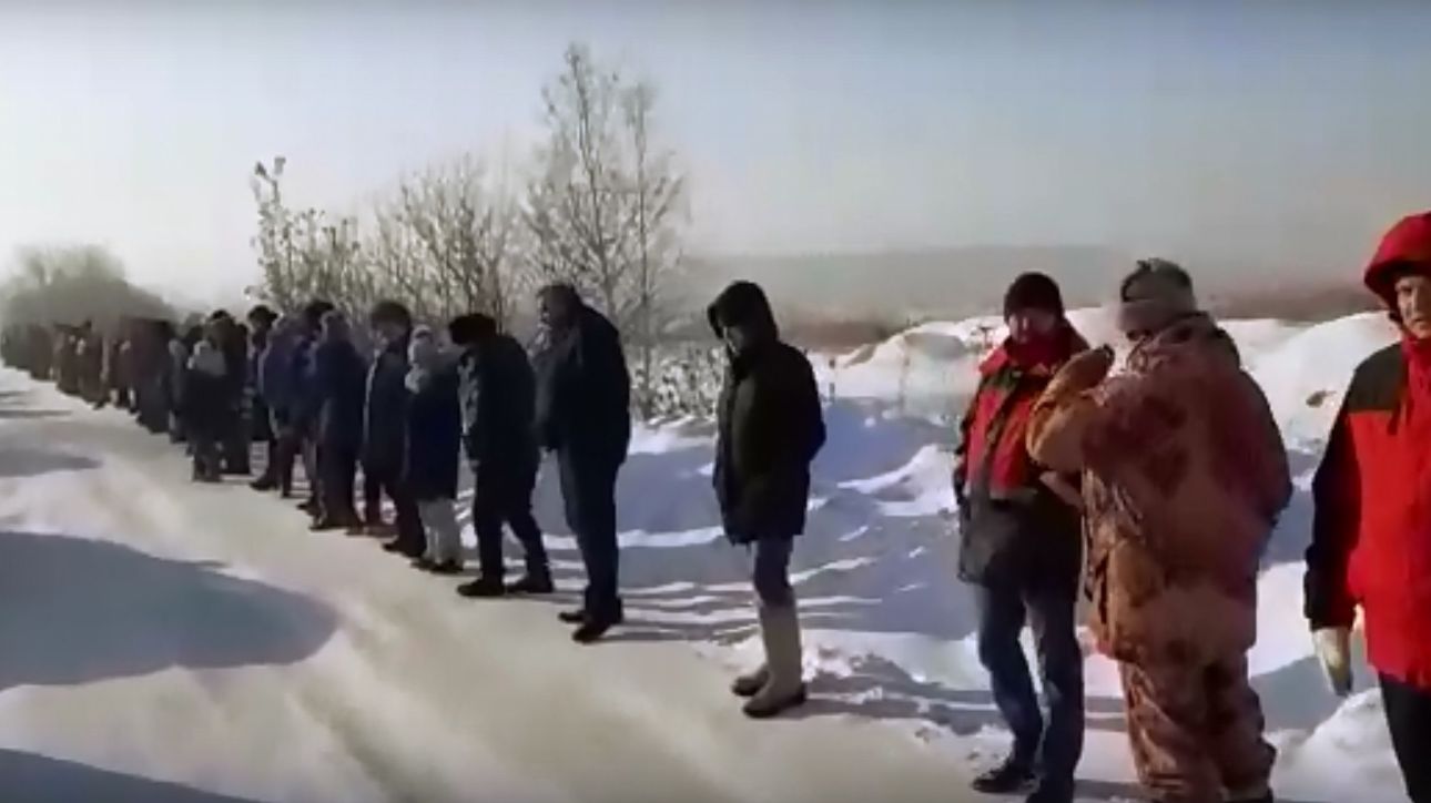 Жители выступают против разработки песчаного месторождения «Кучино», г. Новосибирск