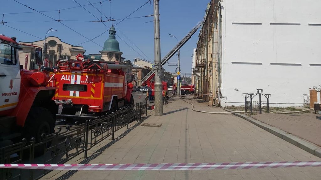 После пожара ТЮЗа в Иркутске