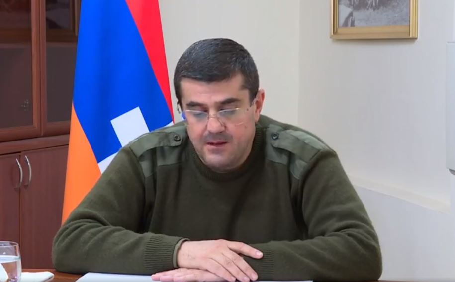 Президент Арцаха Араик Арутюнян