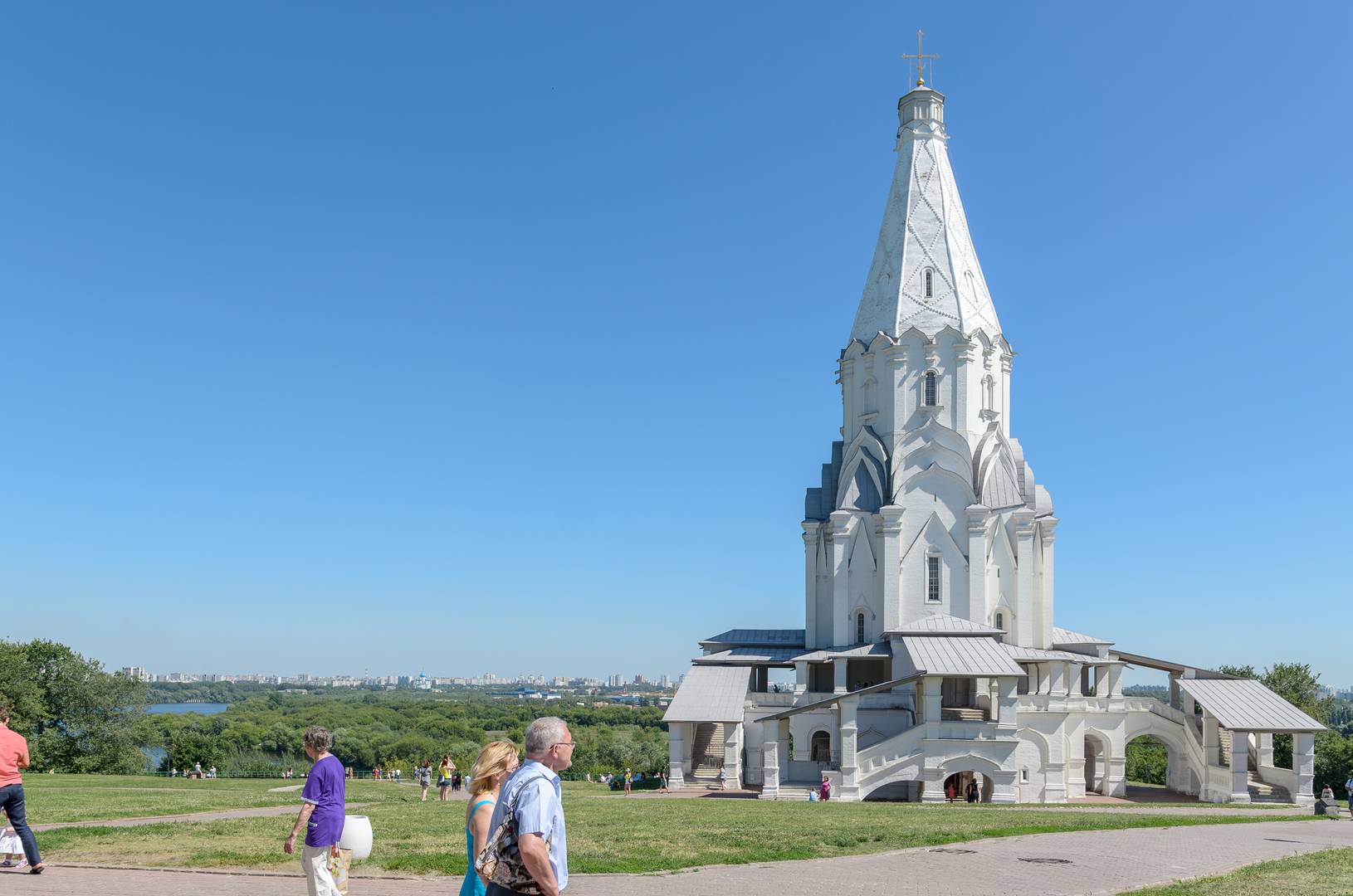 Церковь Вознесения Господня, Коломенское, Москва. 13.07.2014