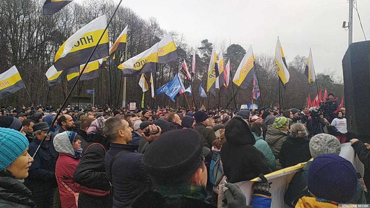 «Русский марш» на Октябрьском поле
