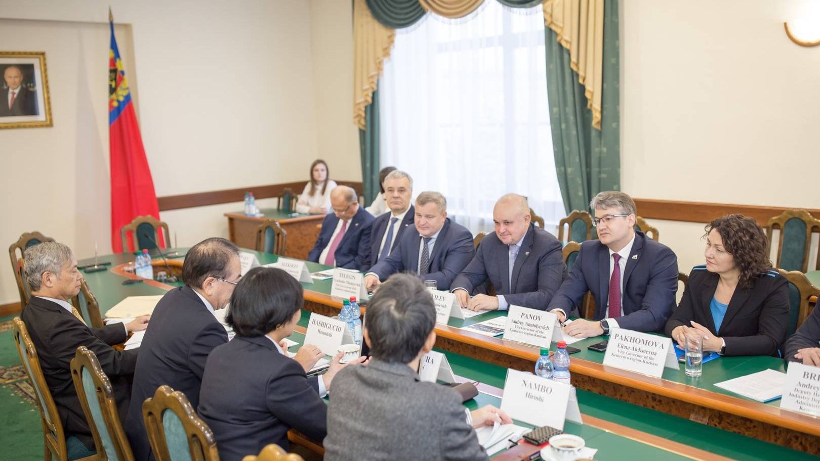 Кузбасс посетила делегация из Японии в лице топ-менеджеров Японского угольного энергетического центра JCOAL