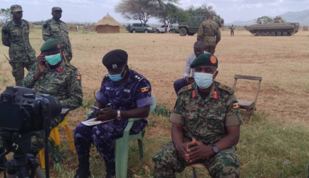 Военнослужащие армии Уганды