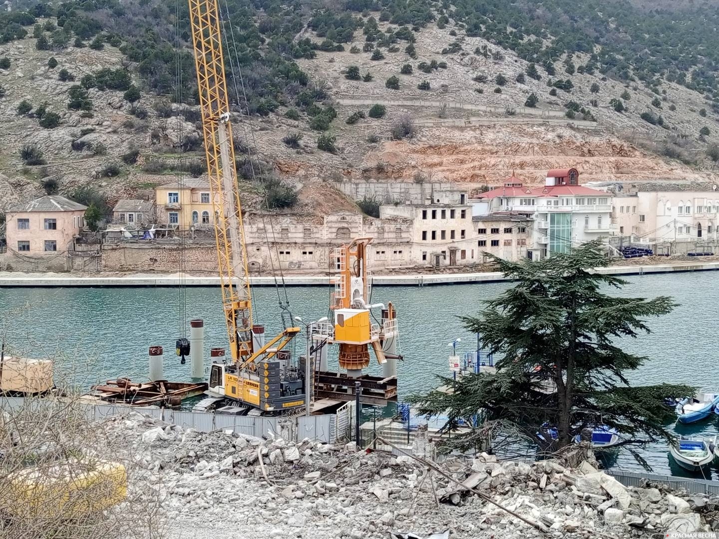 Руины завода 