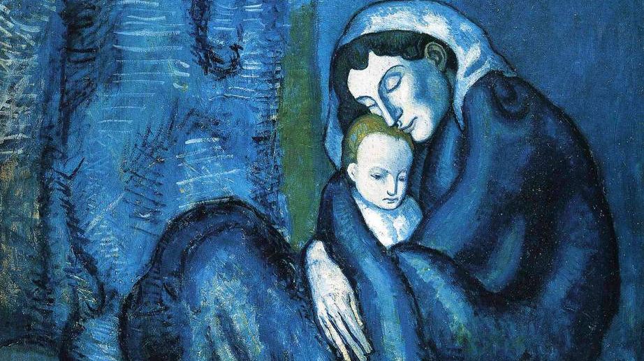 Пабло Пикассо. Мать и дитя. 1902