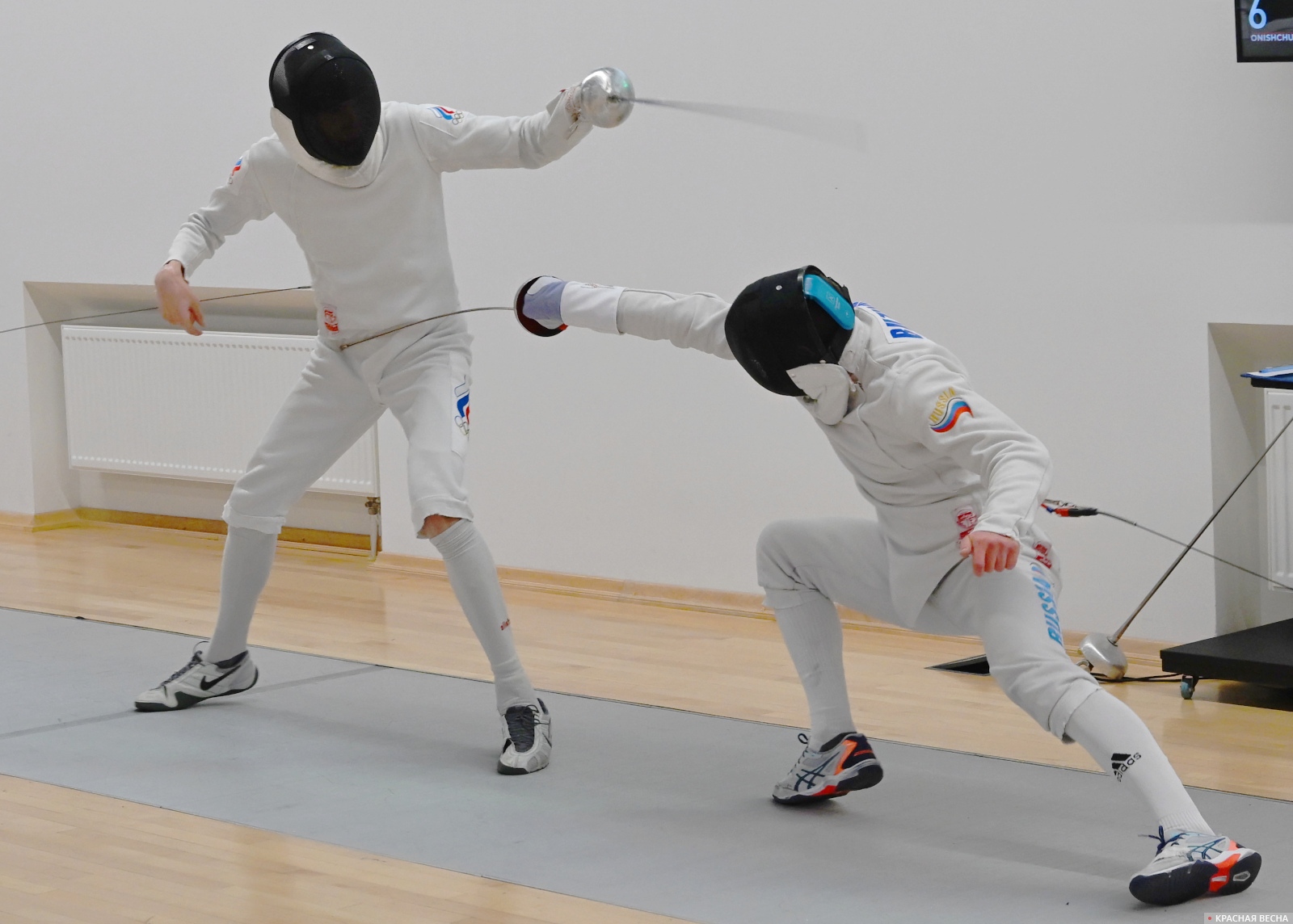 Фехтование. Шпага, Мужчины