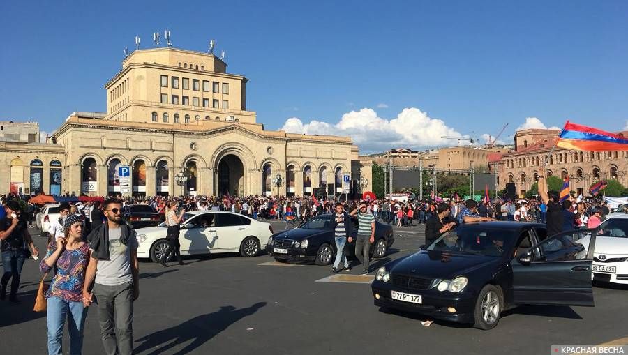 Протесты в Армении