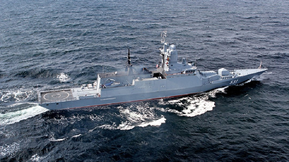 Корвет Балтийского флота «Сообразительный»
