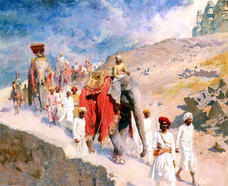 Эдвин Лорд Уикс. Индийская охотничья вылазка. 1887