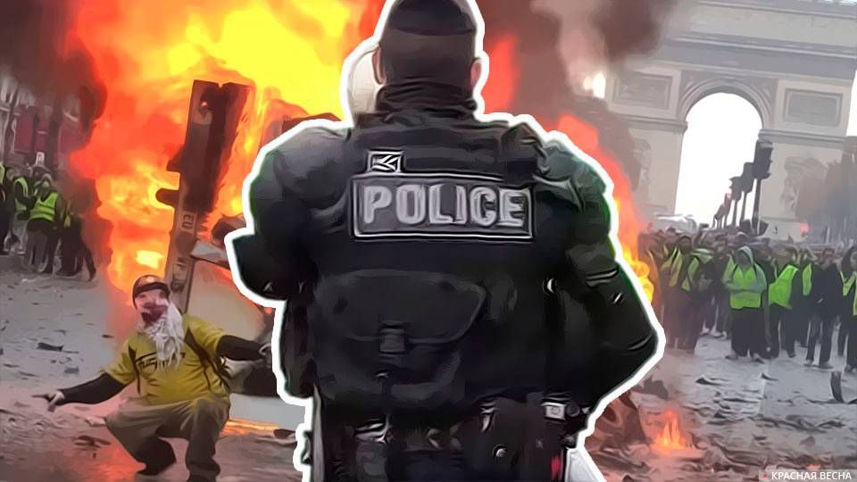 Протесты во Франции, желтые жилеты