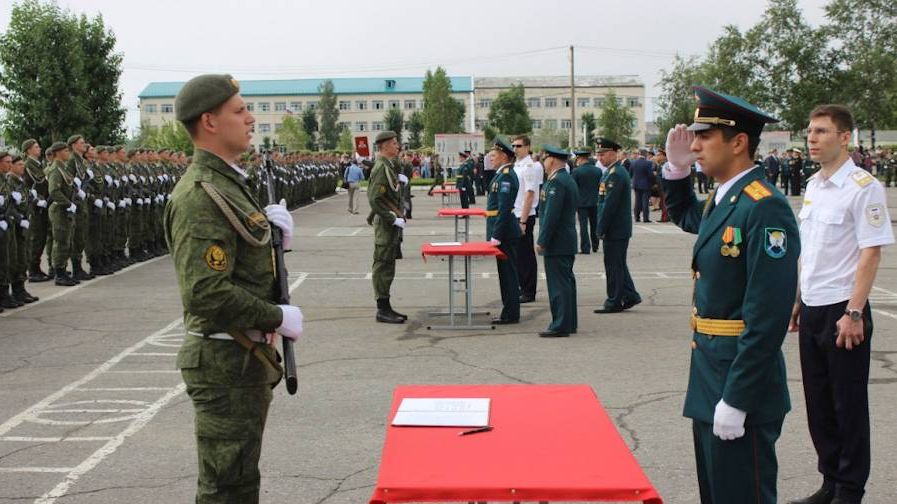 Сборы студентов в воинских частях Восточного военного округа